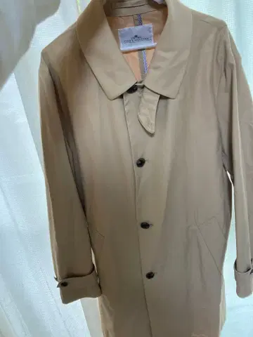 MEN'S MELROSE 베이지 스텐카라 코트