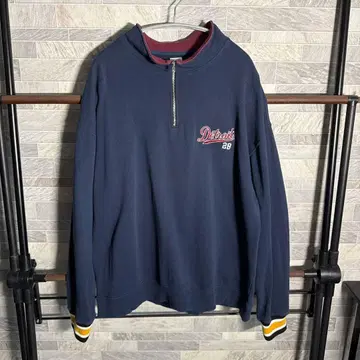 Detroit 88 하프 지퍼 L 네이비