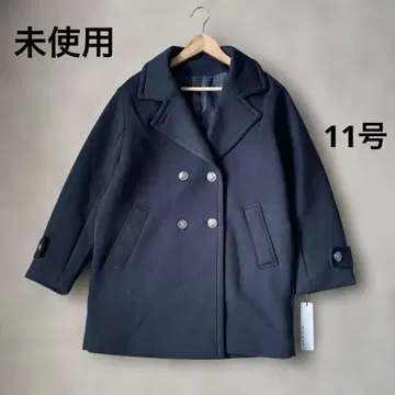 미사용 택 포함 새상품 네이비 코트 11호