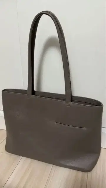 MURA 슈링크 레더 토트백