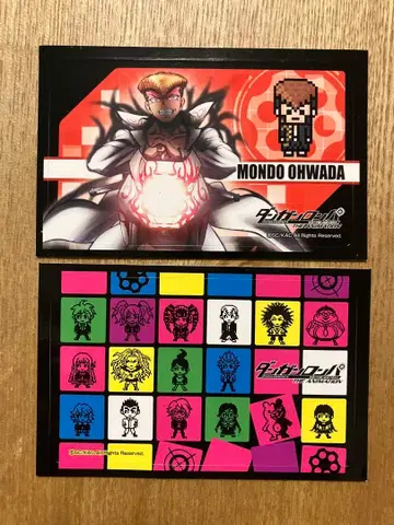 125 단간론파 오오와다 몬도 처형 IC 데코 스티커