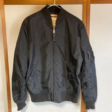 ALPHA INDUSTRIES MA-1 플라이트 자켓 L 블랙