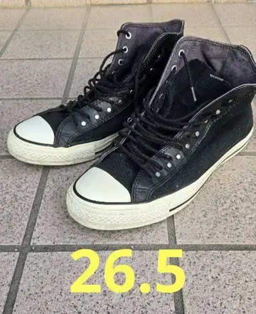 컨버스 올스타 블랙 하이컷 26.5