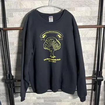 Jerzees XL 블랙 맨투맨