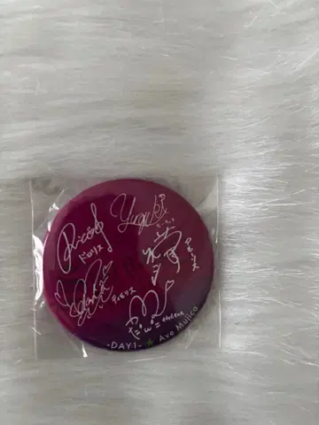 Ave Mujica 뱅드림 아니사마 사인 캔뱃지 2024