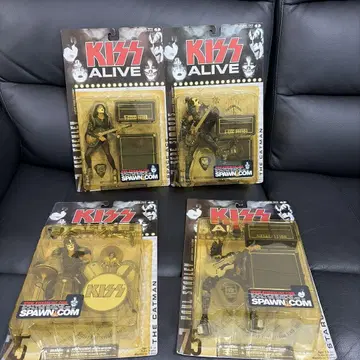 KISS ALIVE 액션 피규어 세트