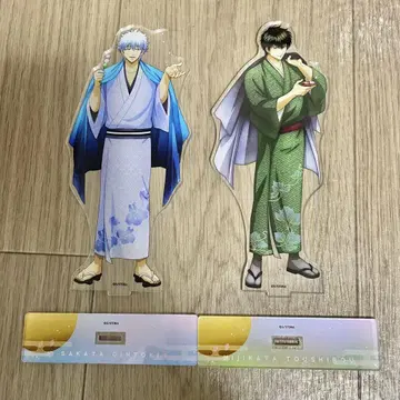사카타 긴토키 히지카타 토시로 아크릴 스탠드 엽서 포함