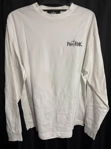 PHATRNK 화이트 긴팔 셔츠