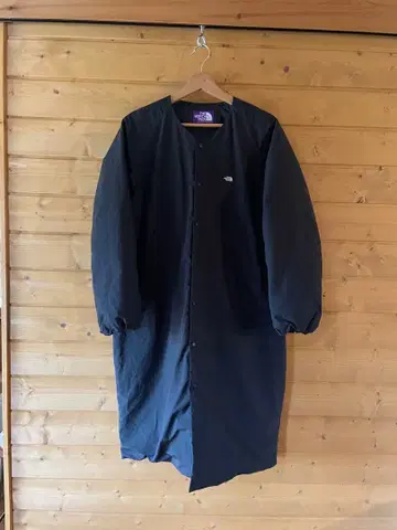 THE NORTH FACE 블랙 롱 코트