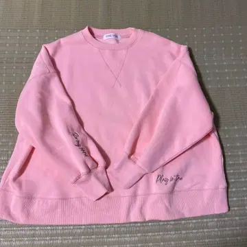 레터링 자수 루즈핏 맨투맨 풀오버