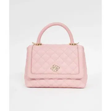 ROYAL PARTY 퀼팅 체인 핸들 BAG 핑크