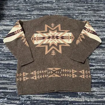 Pendleton 기하학 패턴 가디건 S