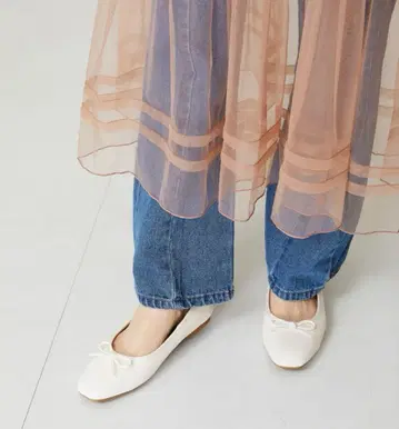 21.5cm 점프 가능한 펌프스 발레 슈즈