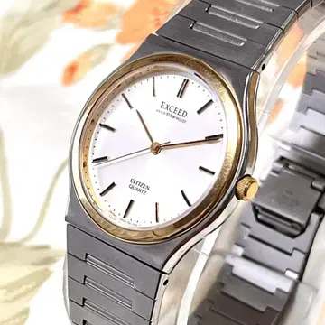 새상품 배터리 CITIZEN EXCEED 남성용 손목시계 작동품