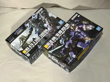 HGUC HG 구프 커스텀 돔/릭 돔 2체 세트 내부 가방 미개봉 미조립