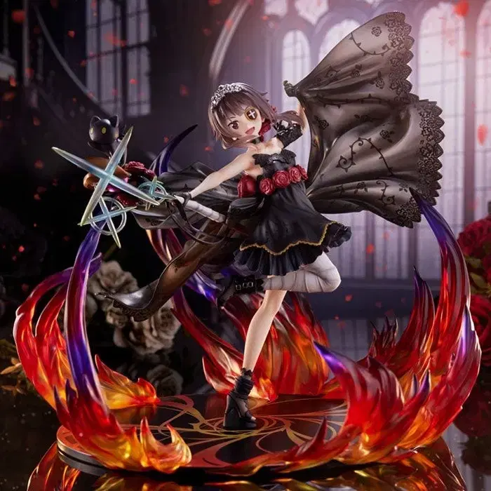 Sealed) Fenix Konosuba Megumin Figure Crimson Rose Dress