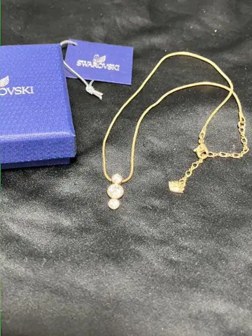 SWAROVSKI 스와로브스키 목걸이 클리어 스와로