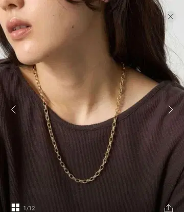 [ green label relaxing ] 링 디자인 체인 목걸이