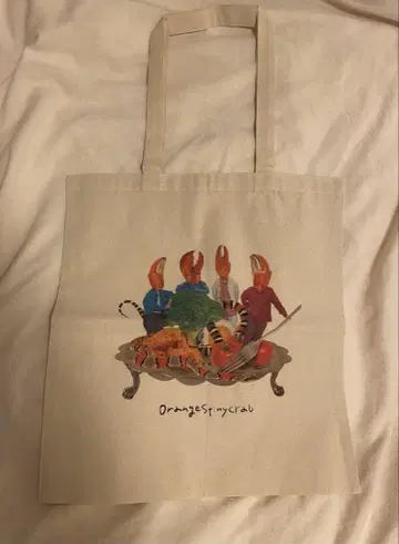오렌지 스파이 클럽 토트백