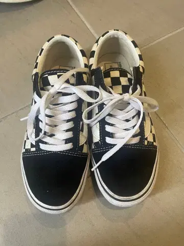 Vans 체커 올드스쿨 스니커즈