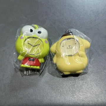 산리오 얼굴 부착 키링