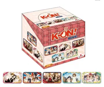 중국 한정 케이온 K-ONTHEMOVIE 영국풍 체크풍 스퀘어 캔뱃지