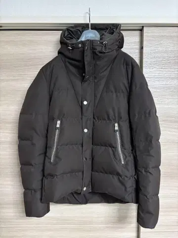 다크 브라운 다운 자켓 사이즈 S