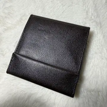 abrAsus 아브라사스 얇은 지갑 얇은 카드 케이스 블랙 브라운