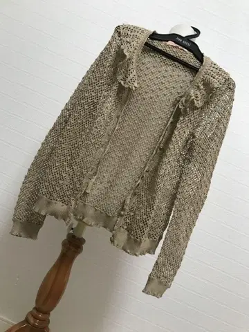 원더풀 월드 크로셰 가디건