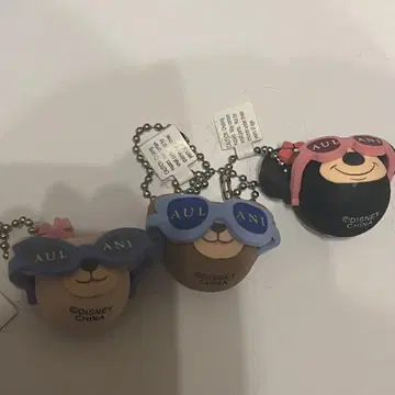 디즈니 아우라니 미키 더피 키링 하와이