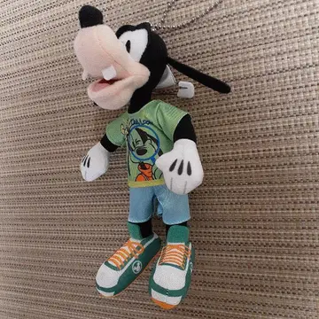 새상품 Disney 구피 인형 배지 돋보기 티셔츠 돋보기