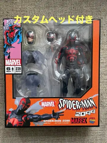 마펙스 스파이더맨 2099 커스텀 헤드 포함 mafex 정품