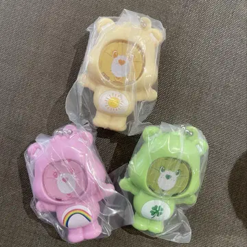 케어베어 사진 프레임 마스코트