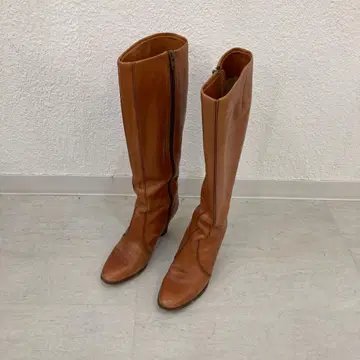 Staff GS 롱 부츠 브라운 갈색 사이즈 23.0cm