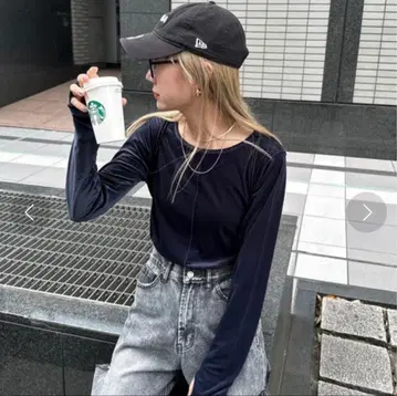 feepur 시어 벨로아 롱Tee