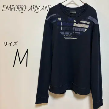 EMPORIO ARMANI 풀오버 맨투맨 트레이닝복 M