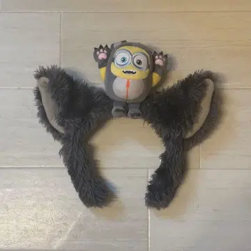 미니언 귀 달린 머리띠