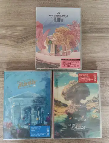 Mrs. GREEN APPLE 일반ver Blu-Ray 3작품
