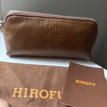 미사용 HIROFU 카멜 파우치