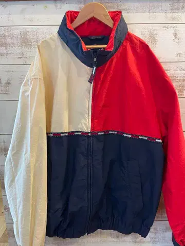 [ 새상품급 ] 타미힐피거 나일론 자켓 빈티지 XL 사이즈