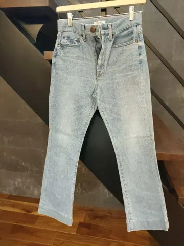 PLST 스트레이트 데님 S 라이트 블루