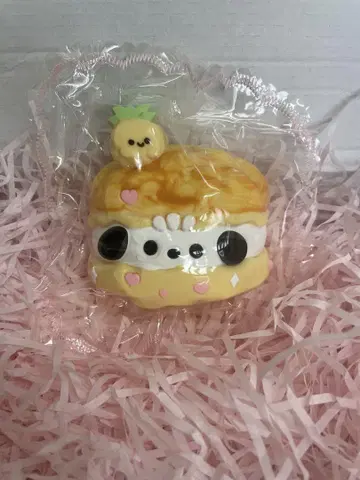 해외 스퀴즈 파인애플 버거 쪼물쪼물