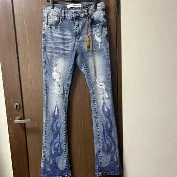 ARMOR JEANS 스택 데님 큐빅 사이즈 32