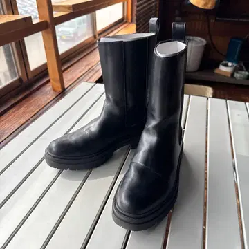 사이드 고어 부츠 블랙 유나이티드 애로우즈 L 사이즈