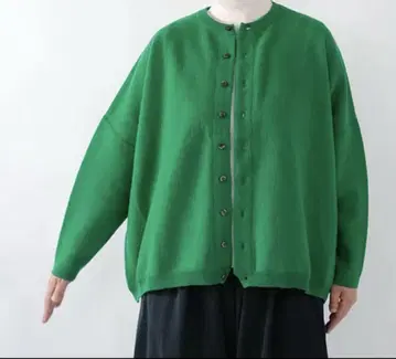 Ordinary fits 가디건 그린