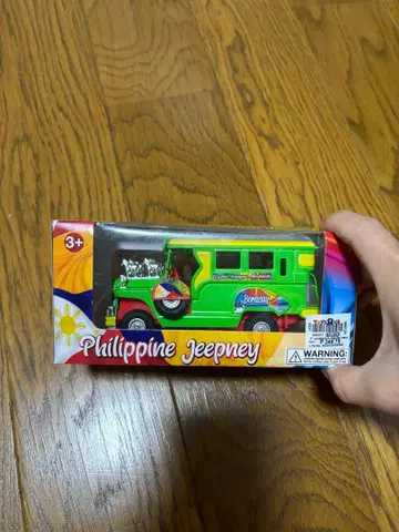 새상품 필리핀 지프니 미니카