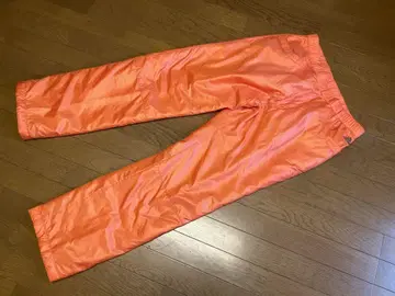 adidas 충전솜 겨울용 오렌지 팬츠 허리밴딩