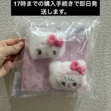 산리오 mikko 헤어 클립 키티 무스