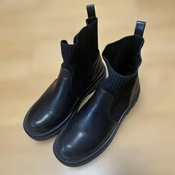 블랙 사이드 고어 부츠