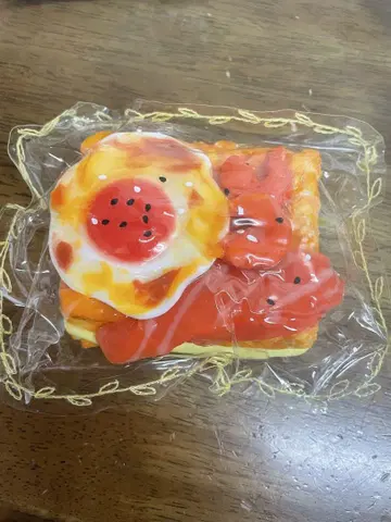 해외 스퀴즈 계란 프라이 토스트 쪼물쪼물